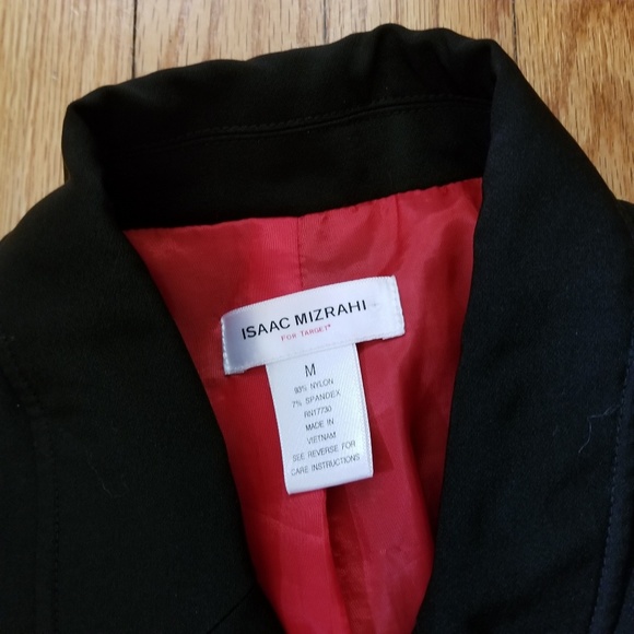 Isaac Mizrahi For Target Career Blazer Black M - Picture 3 of 6